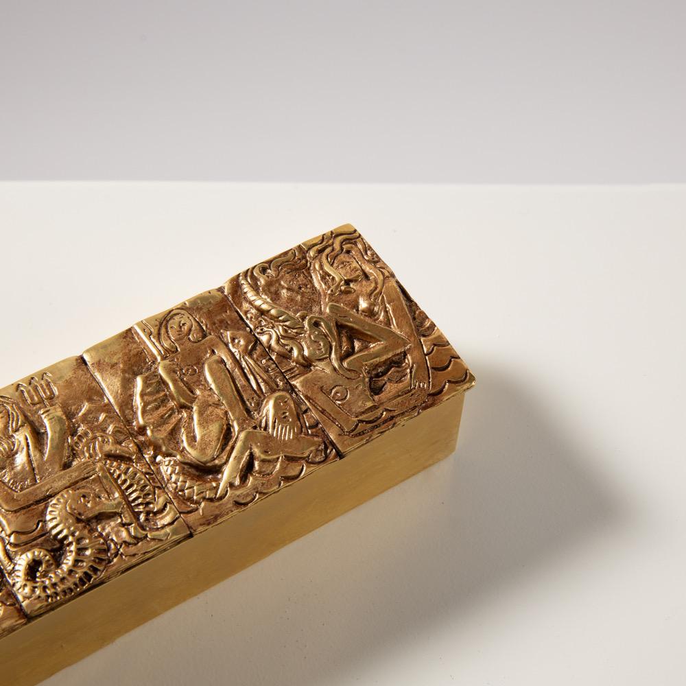 Gilded Bronze Box 