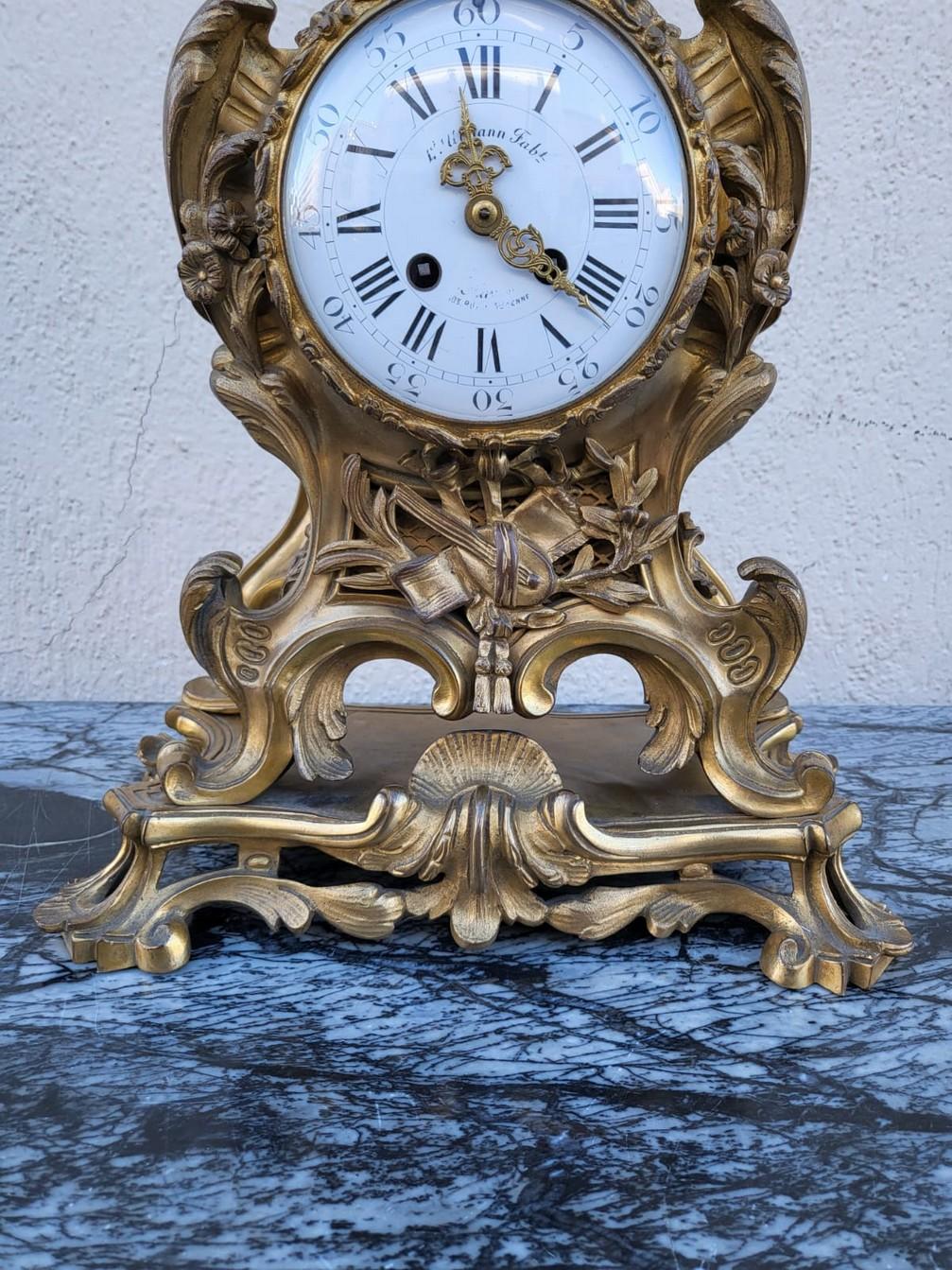 Kartell aus vergoldeter Bronze, 19. Jahrhundert im Angebot 2