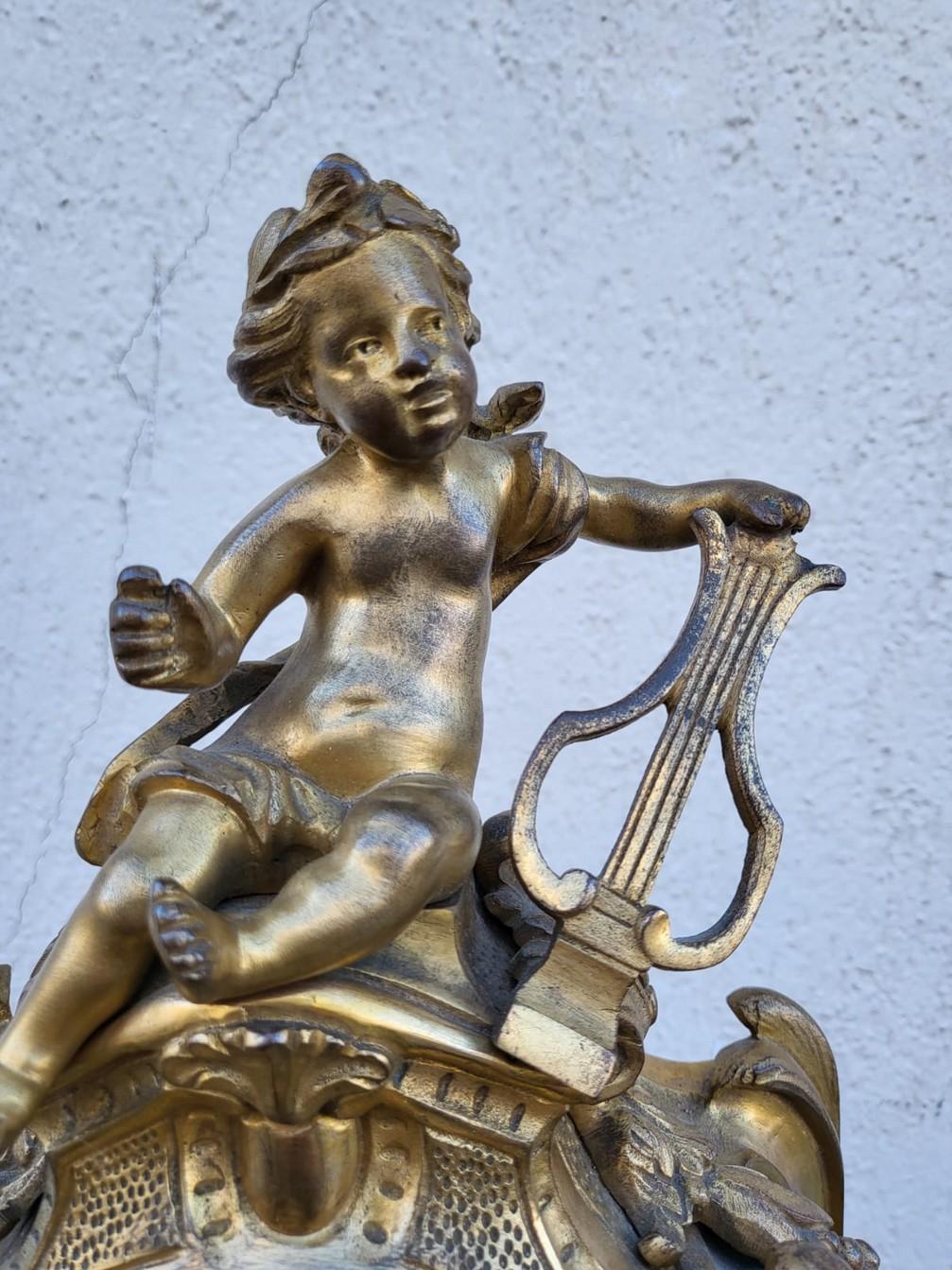 Kartell aus vergoldeter Bronze, 19. Jahrhundert im Angebot 3