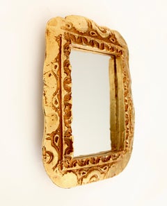 Gilded Bronze Frame Mirror or Picture Frame by Fondica