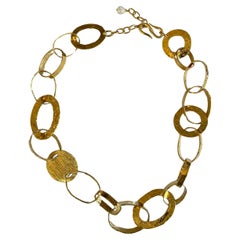 Vergoldete Bronze A Link Halsband