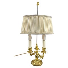 Gilded Bronze Rocaille Lamp