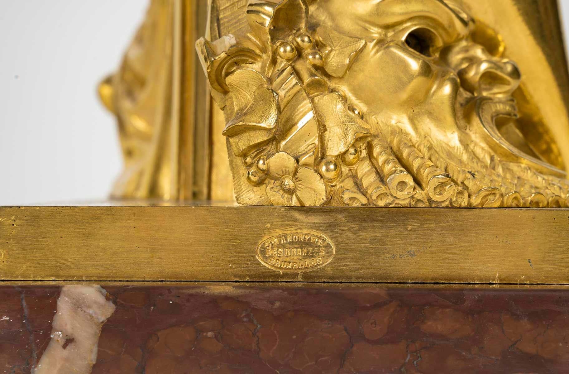 Sculpture de Pandora en bronze doré, période Napoléon III, XIXe siècle. 3