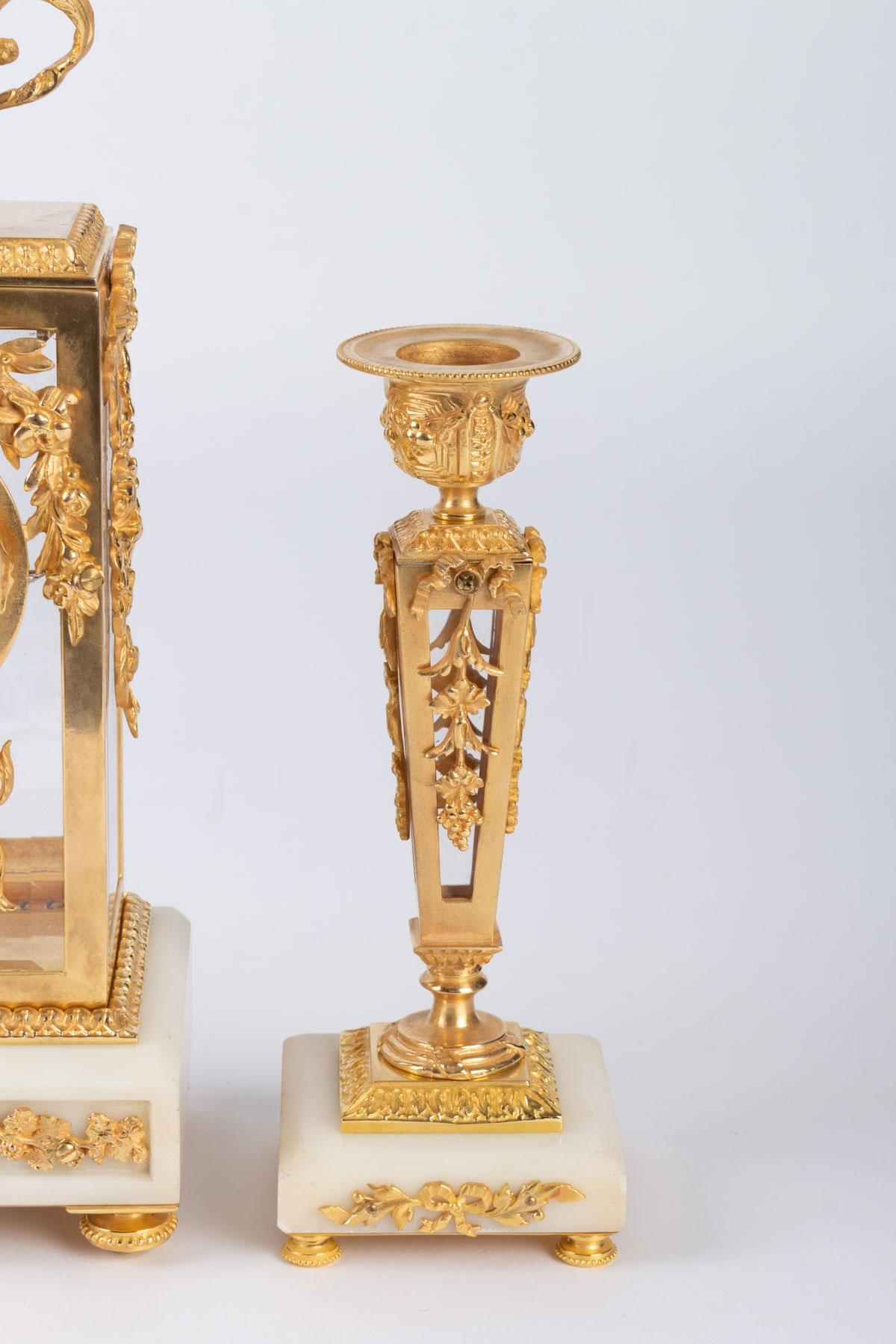 Gilt Gilded Bronze Trim 19th Century Napoleon III