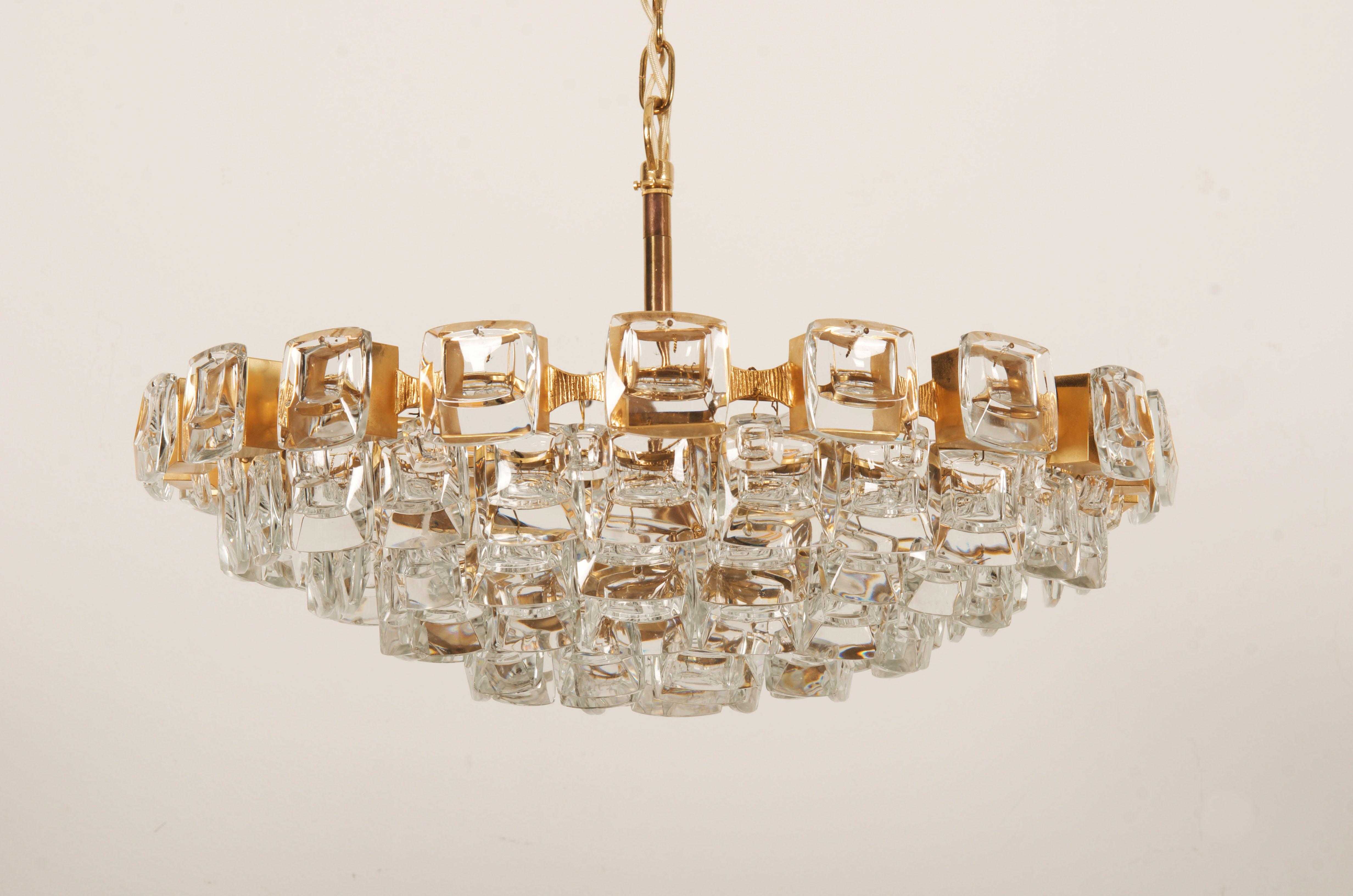 Lampadario dorato di Palwa in vendita 5