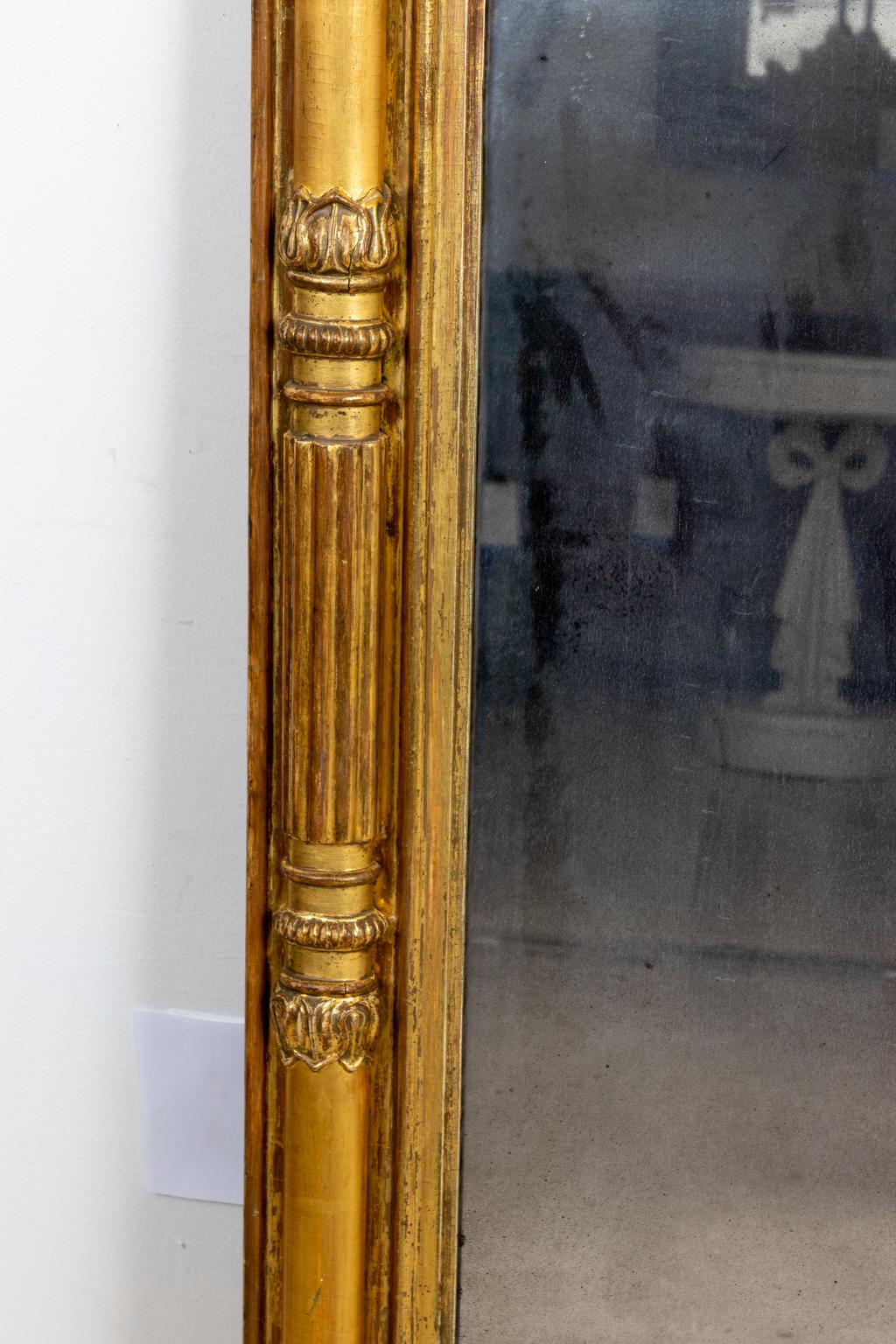 19th Century Gilded Federal Mirror