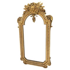 Gilded Franklin Mint Mirror by Vicenzo Fancelli, 1986