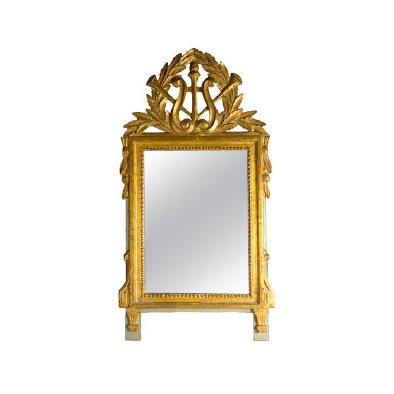Gilded French Mirror