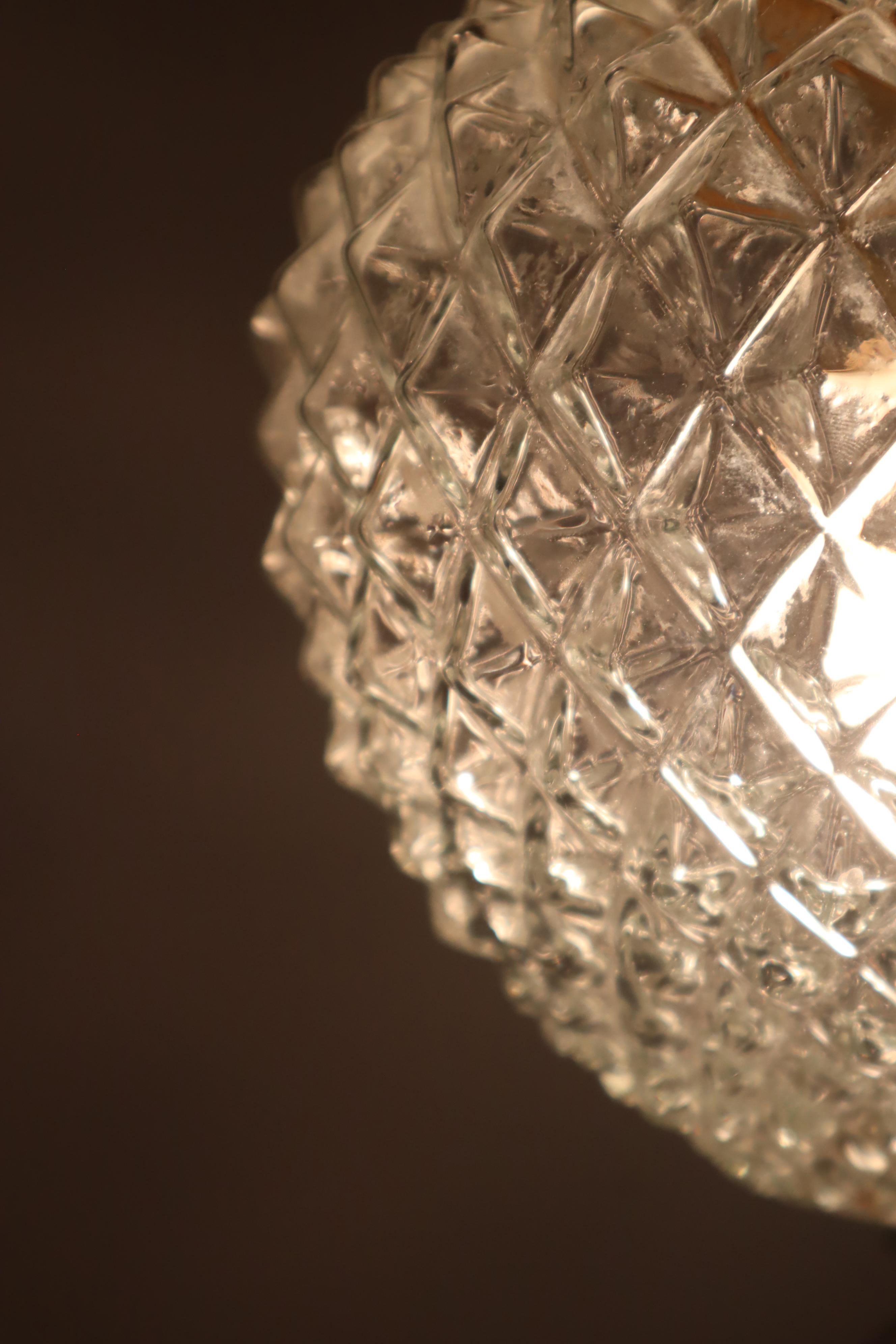 Gilded Hollywood Regency Pineapple Lantern Lamp, Belgium 1970s For Sale 8