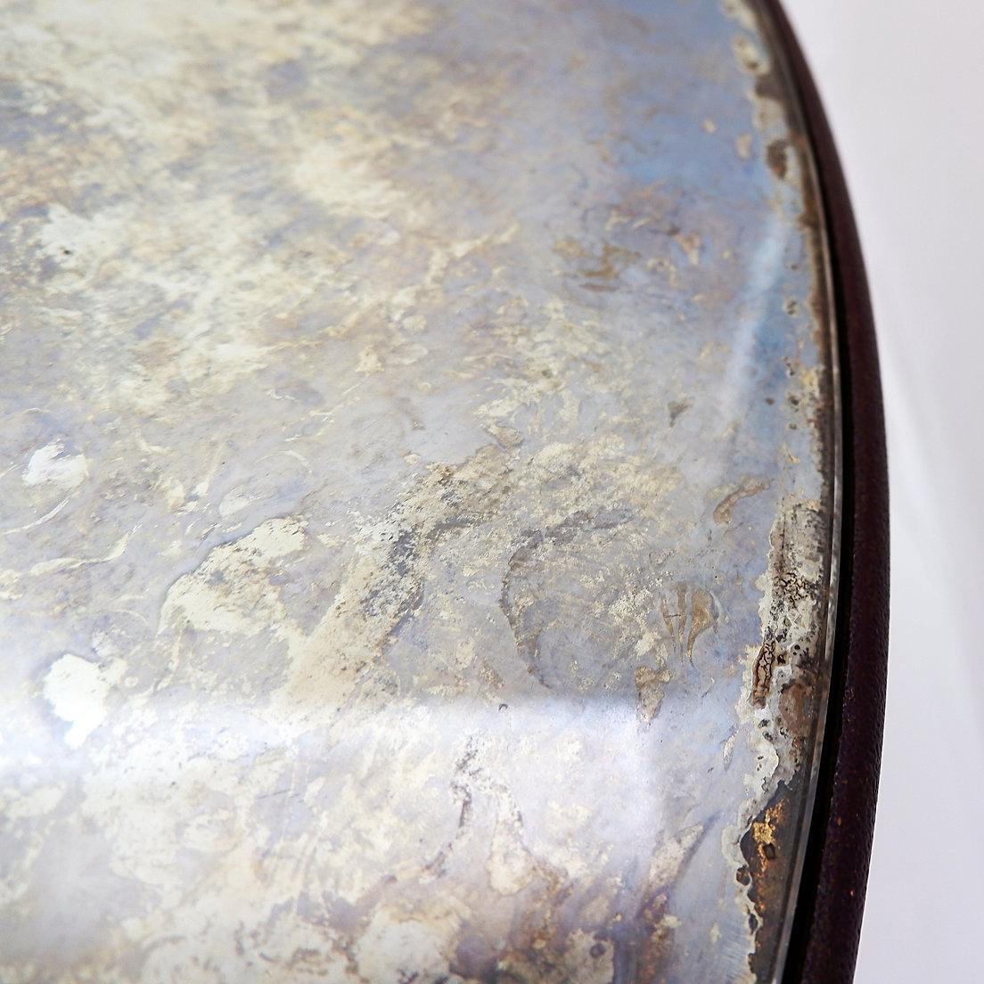 Gilded Iron Coffee Table by René Drouet - 1940s For Sale 7