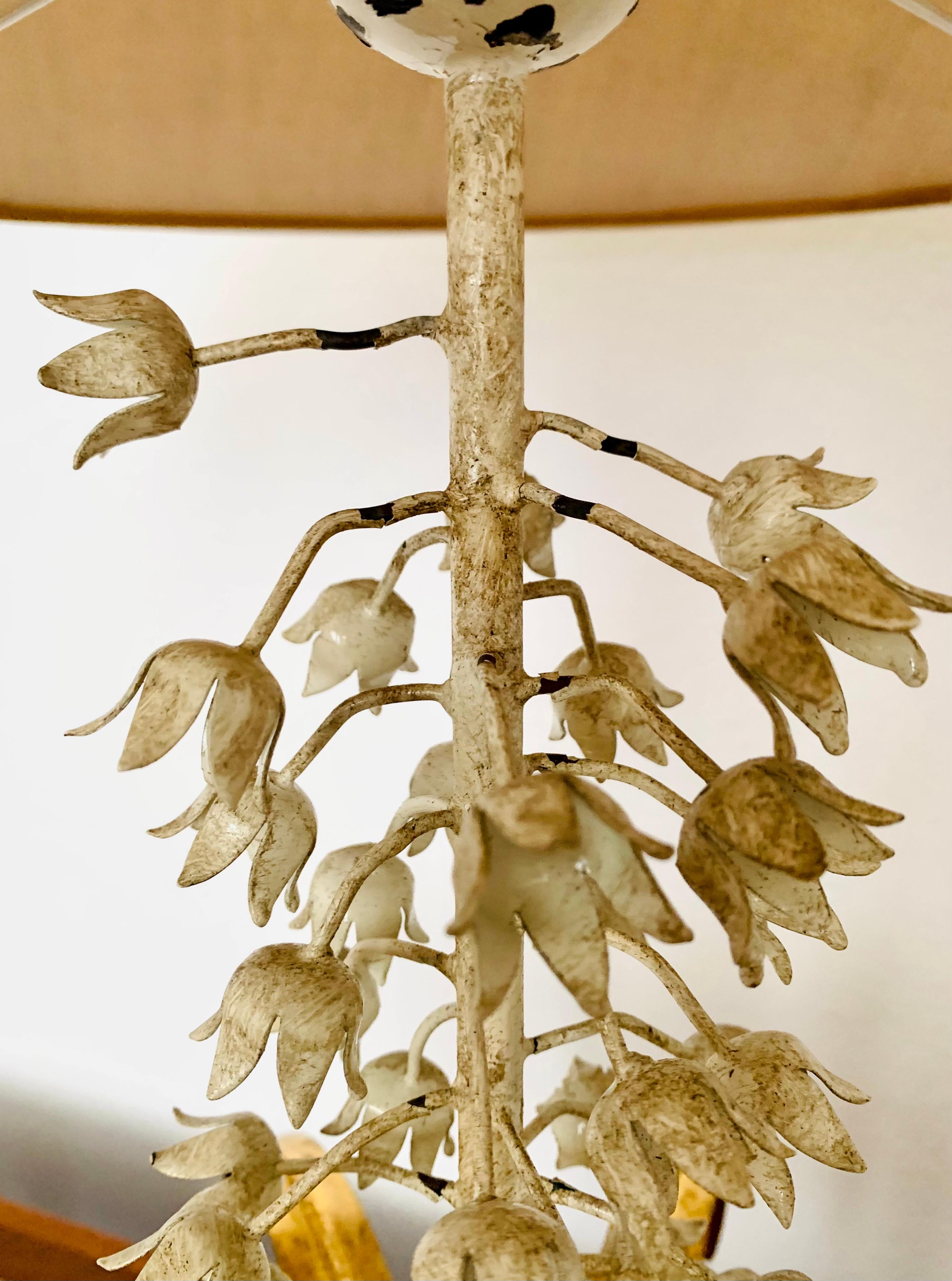 Gilded Italian Hollywood Regency Table Lamp by Hans Kögl 9