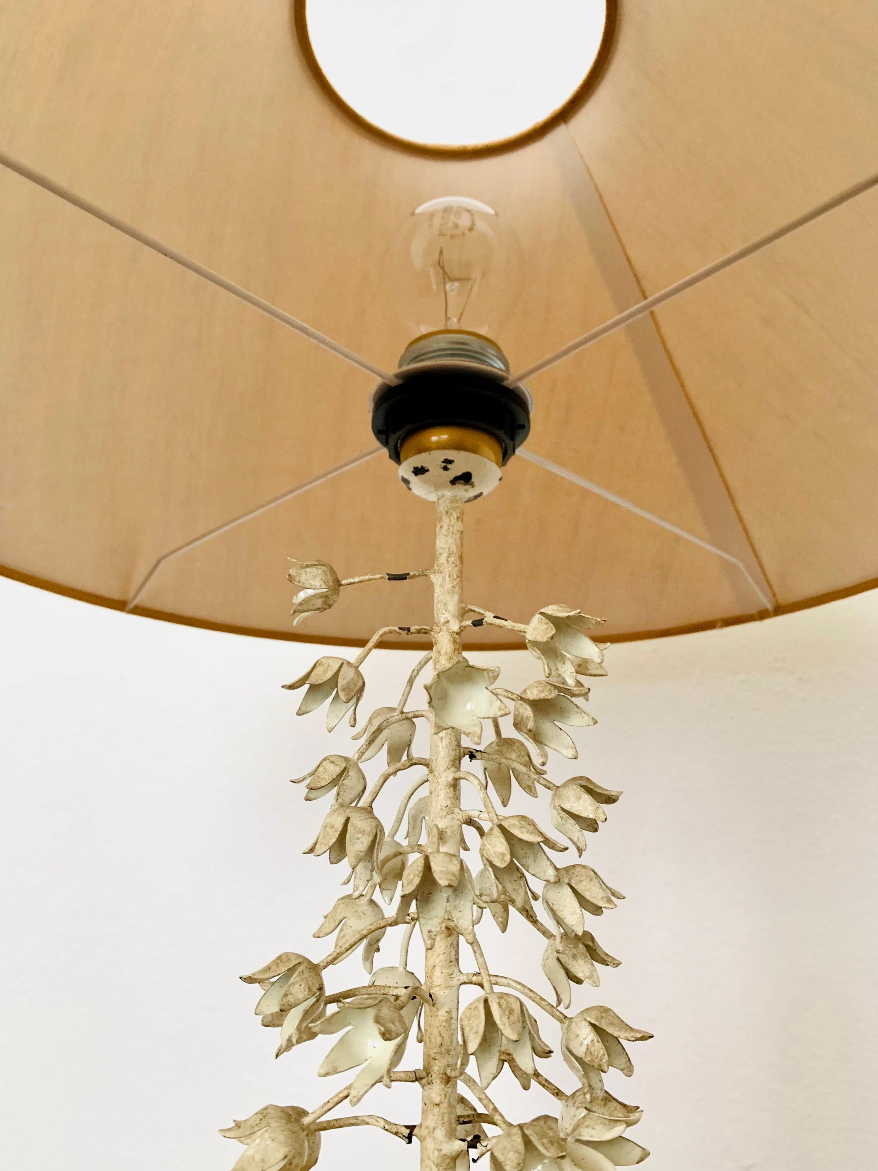 Gilded Italian Hollywood Regency Table Lamp by Hans Kögl 1