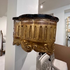 Gilded Italian Wall Brackets, 18th Century