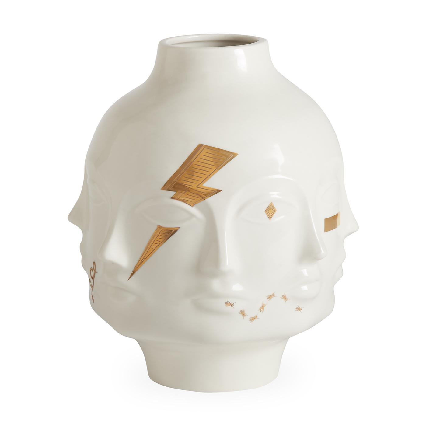 Moderno Vaso dorato di grandi dimensioni Dora Maar in vendita