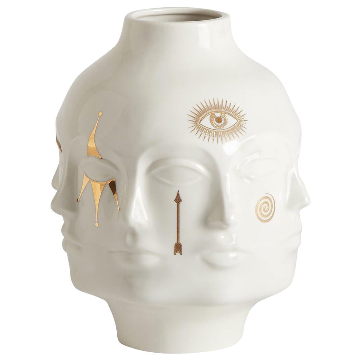 Vaso dorato di grandi dimensioni Dora Maar in vendita