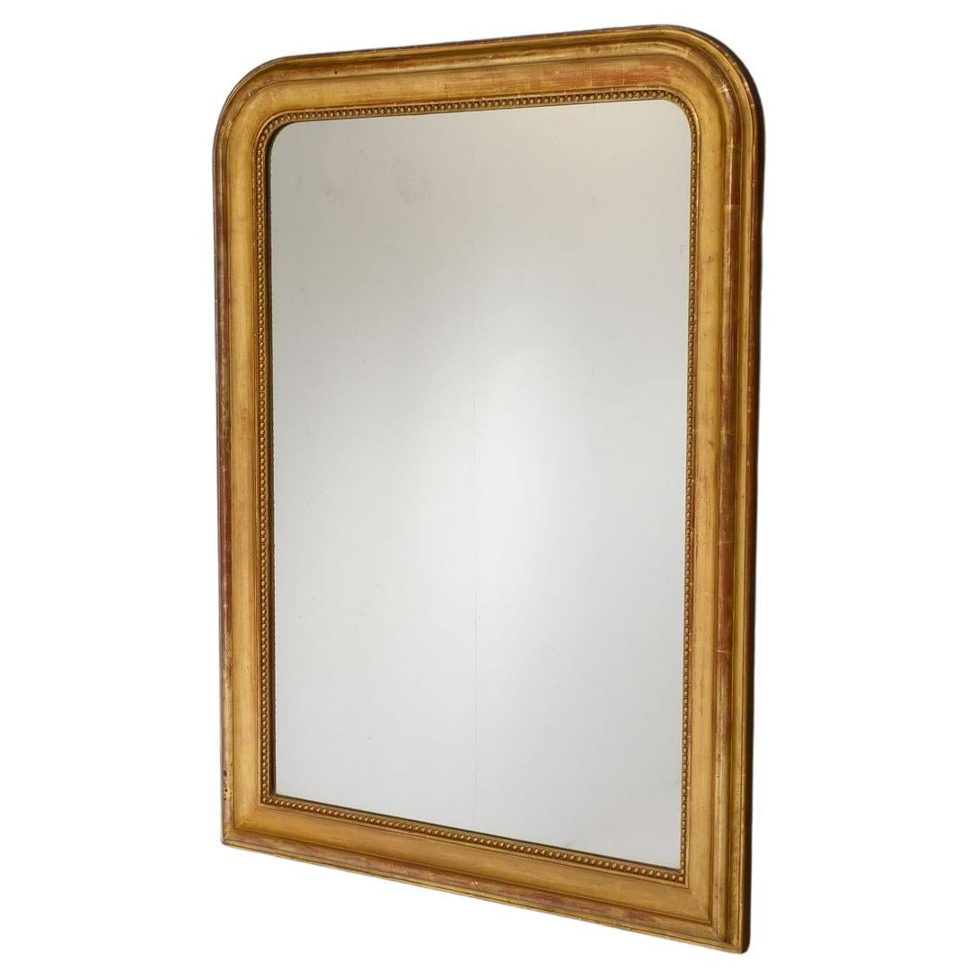 Gilded Louis Philippe Mirror For Sale