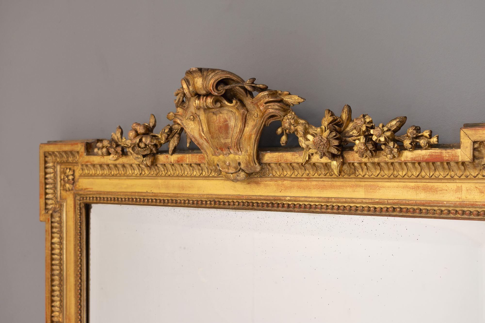 Vergoldeter Übermantel (Neoklassisch) im Angebot