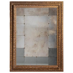 Gilded Panelled Mirror, Italy, circa 1870