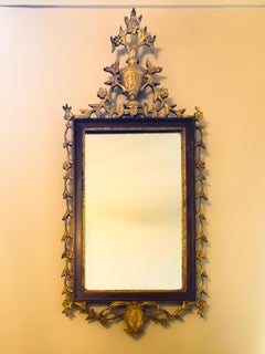 Gilded Portuguese Baroque Mirror, 18th Century