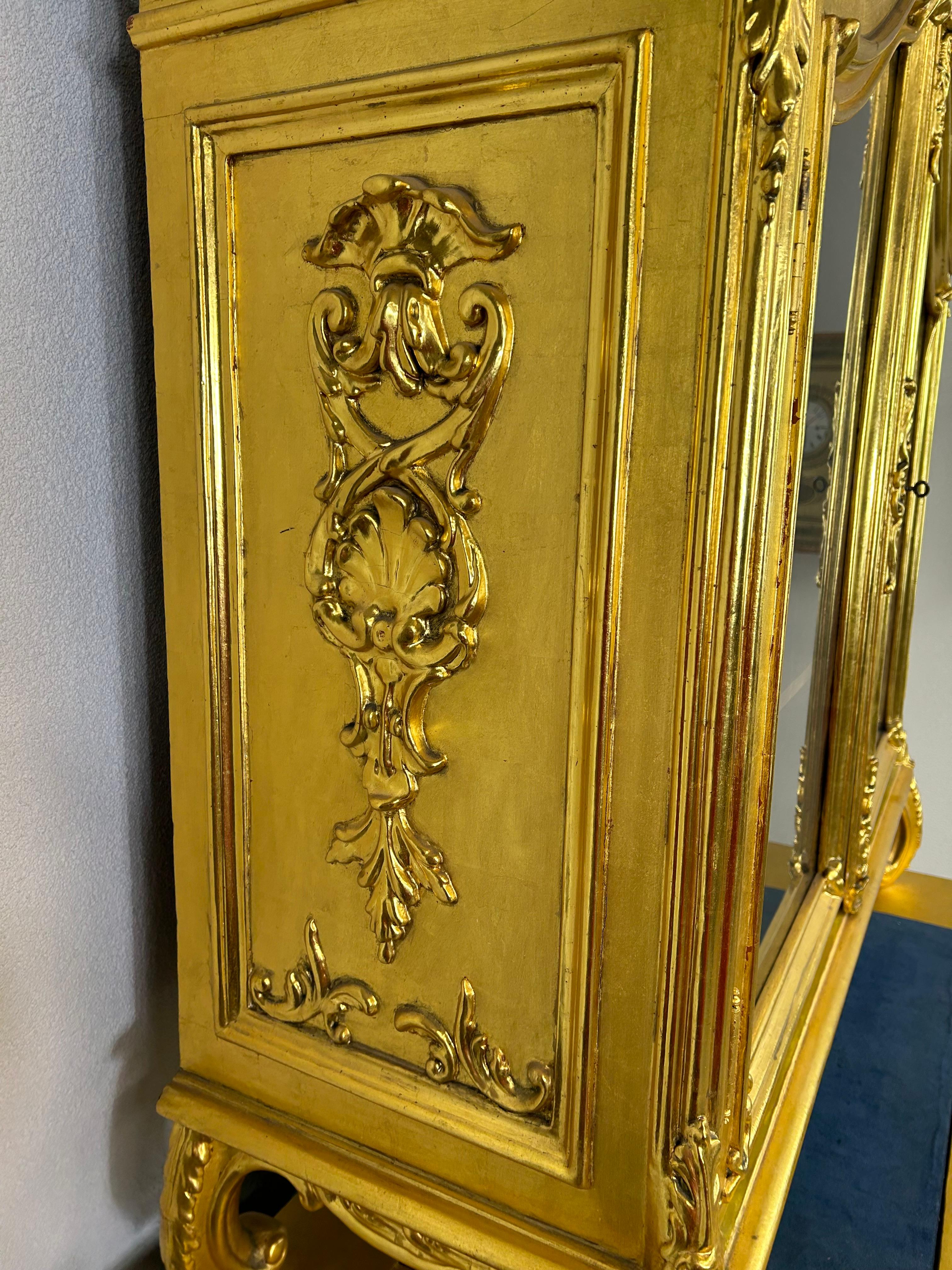 Gilded Rococo sideboard 18th century For Sale 6
