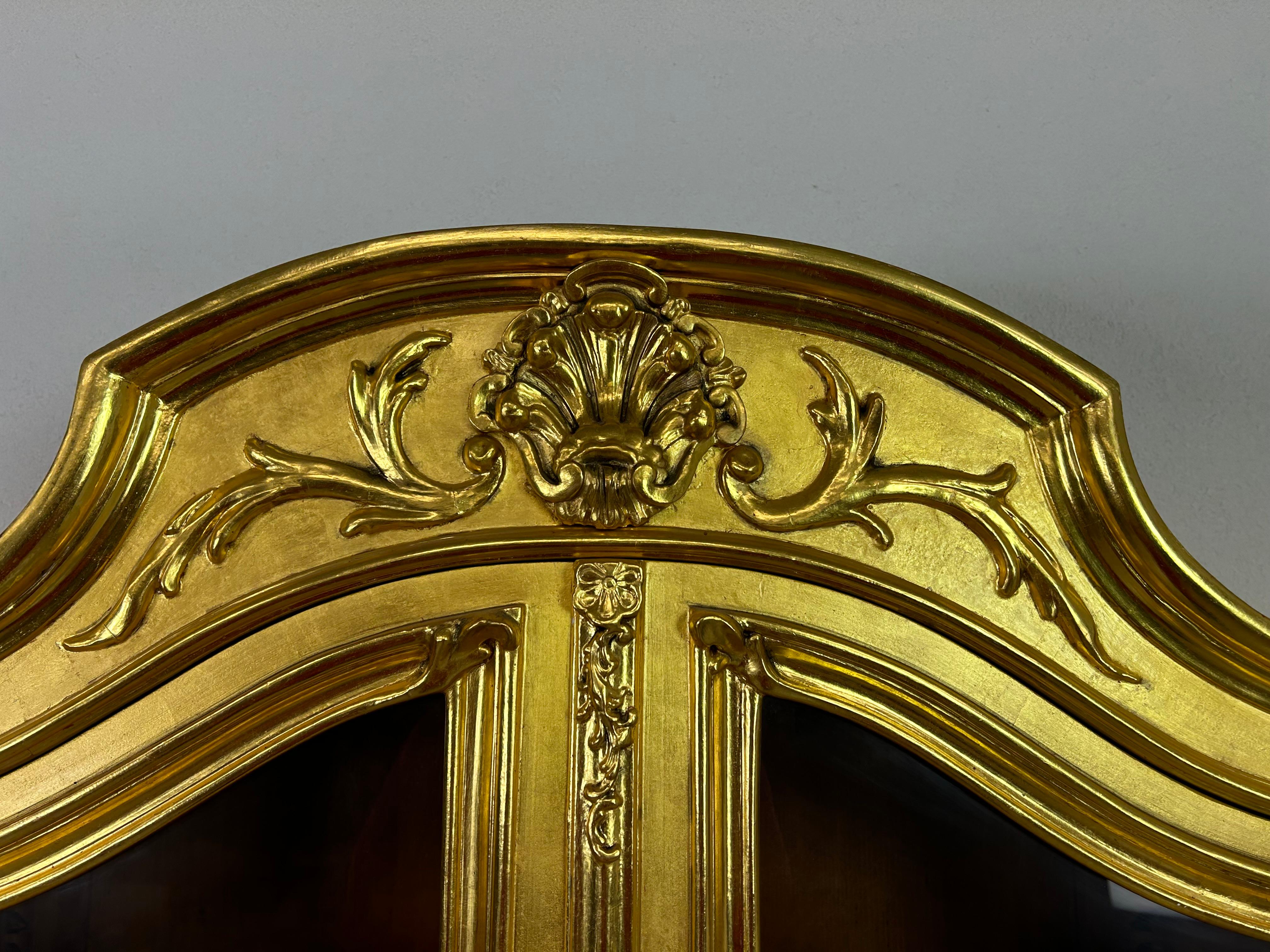 Gilded Rococo sideboard 18th century For Sale 8