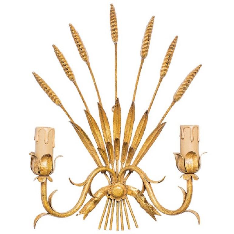 wheat sconce