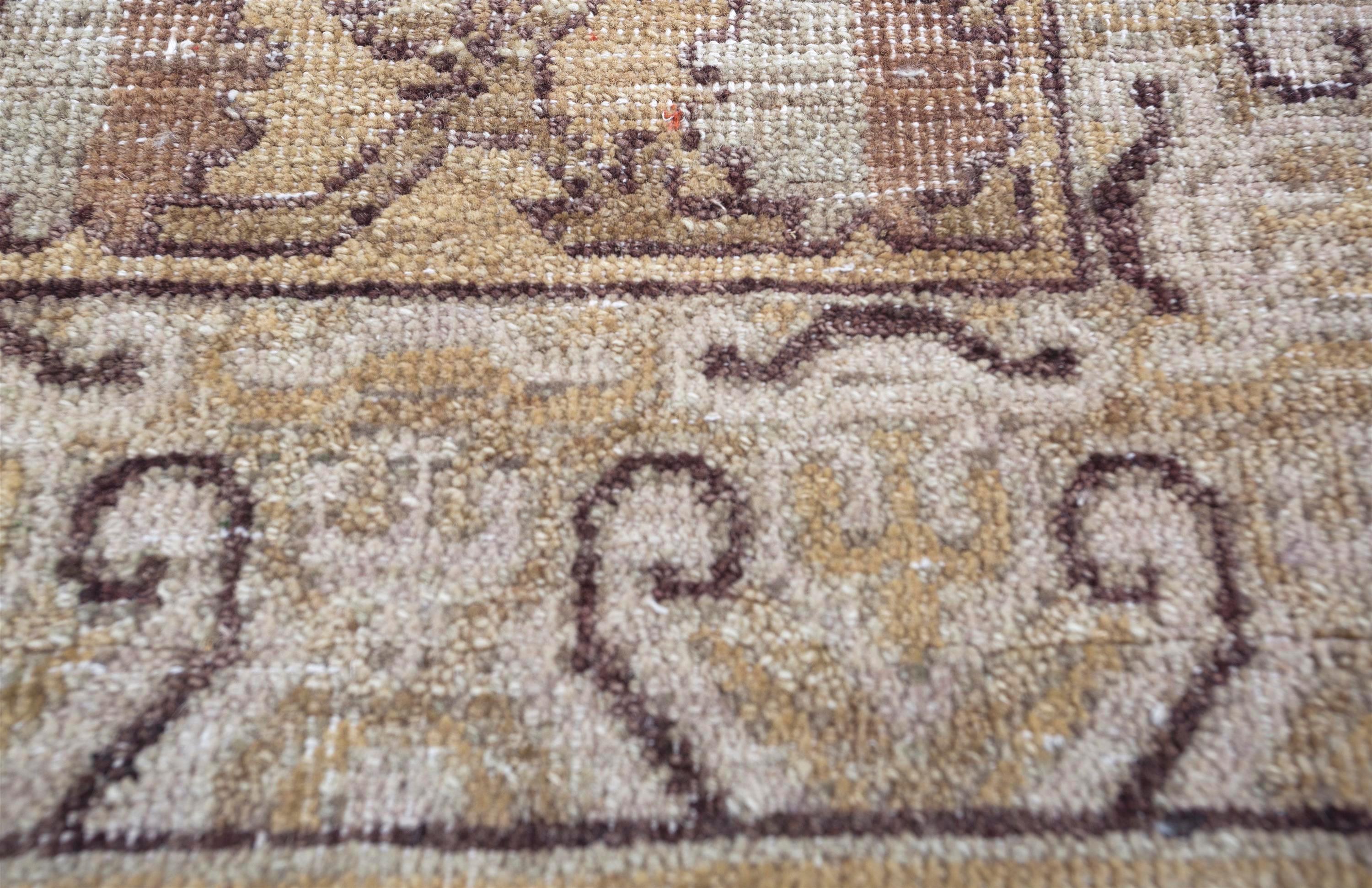 Annodato a mano Tappeto Gilded Serenity Soft Gold & Medium Gold 180X270 cm annodato a mano in vendita