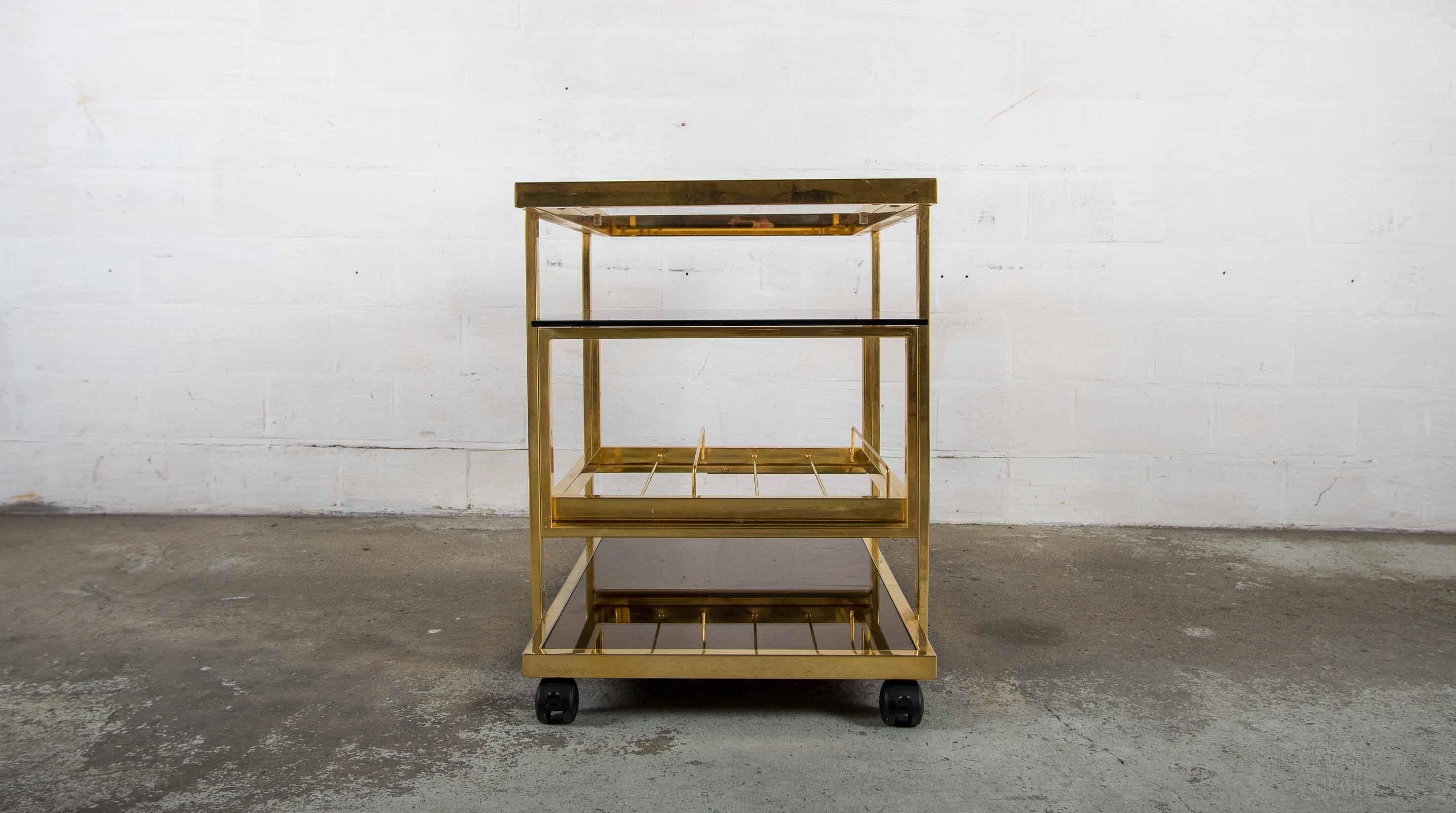 Gilded Serving Trolley For Sale 1