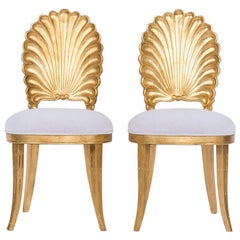 Gilded Shell Grotto Chair