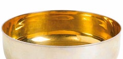 Gilded-Silver Bowl, Luigi Genazzi, 20th Century
