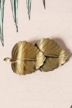 Gilded Silver Brooch by Sigurd Persson, Sweden, 1948