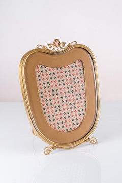 Gilded Silver Picture Frame by De Vecchi, Milano