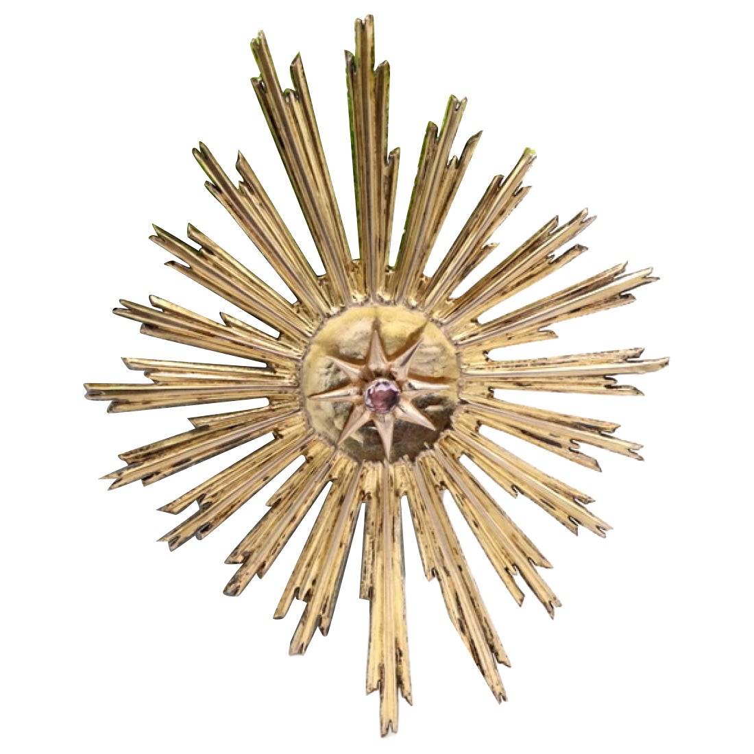 Gilded silver splendor with reliefs