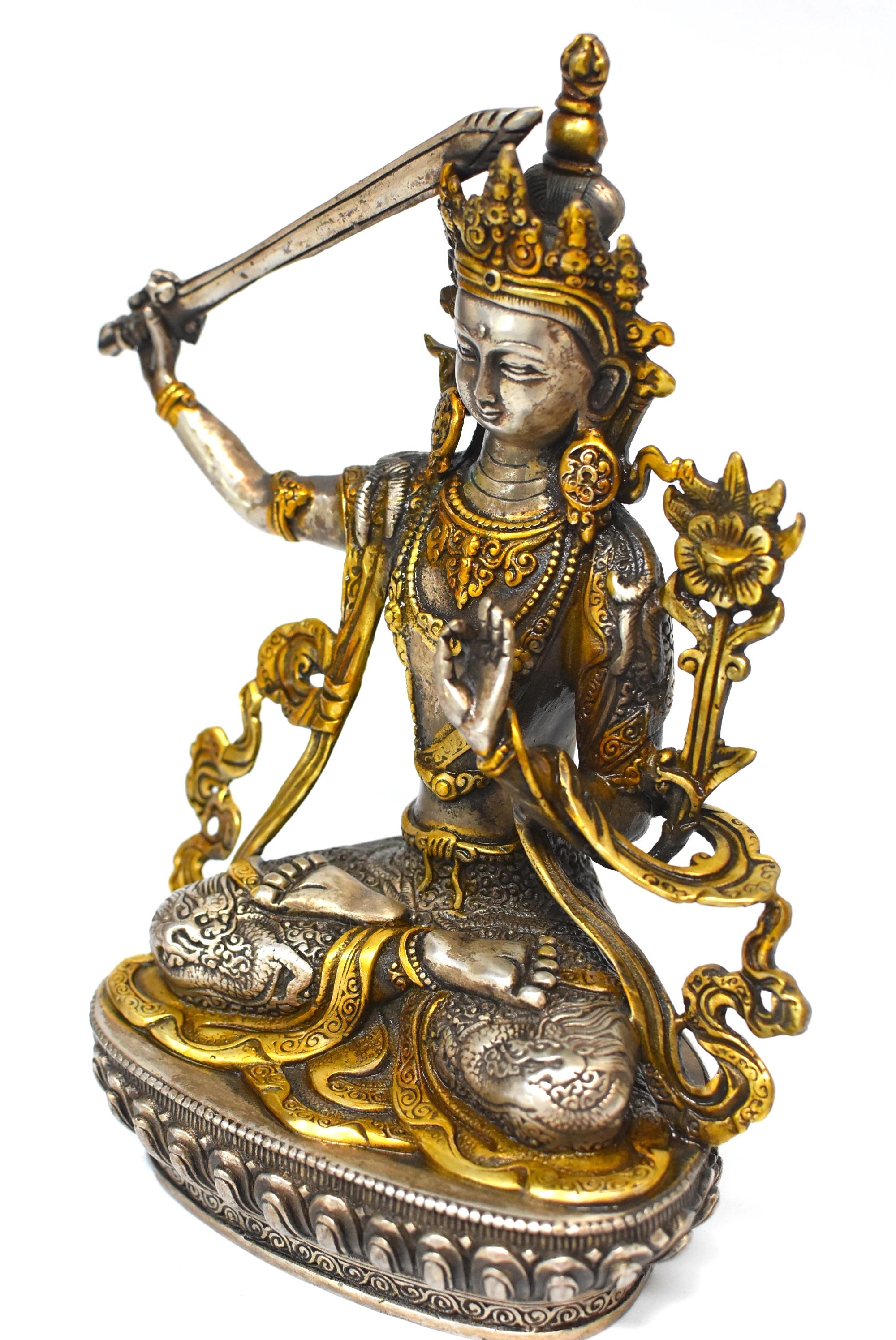 buddha with sword