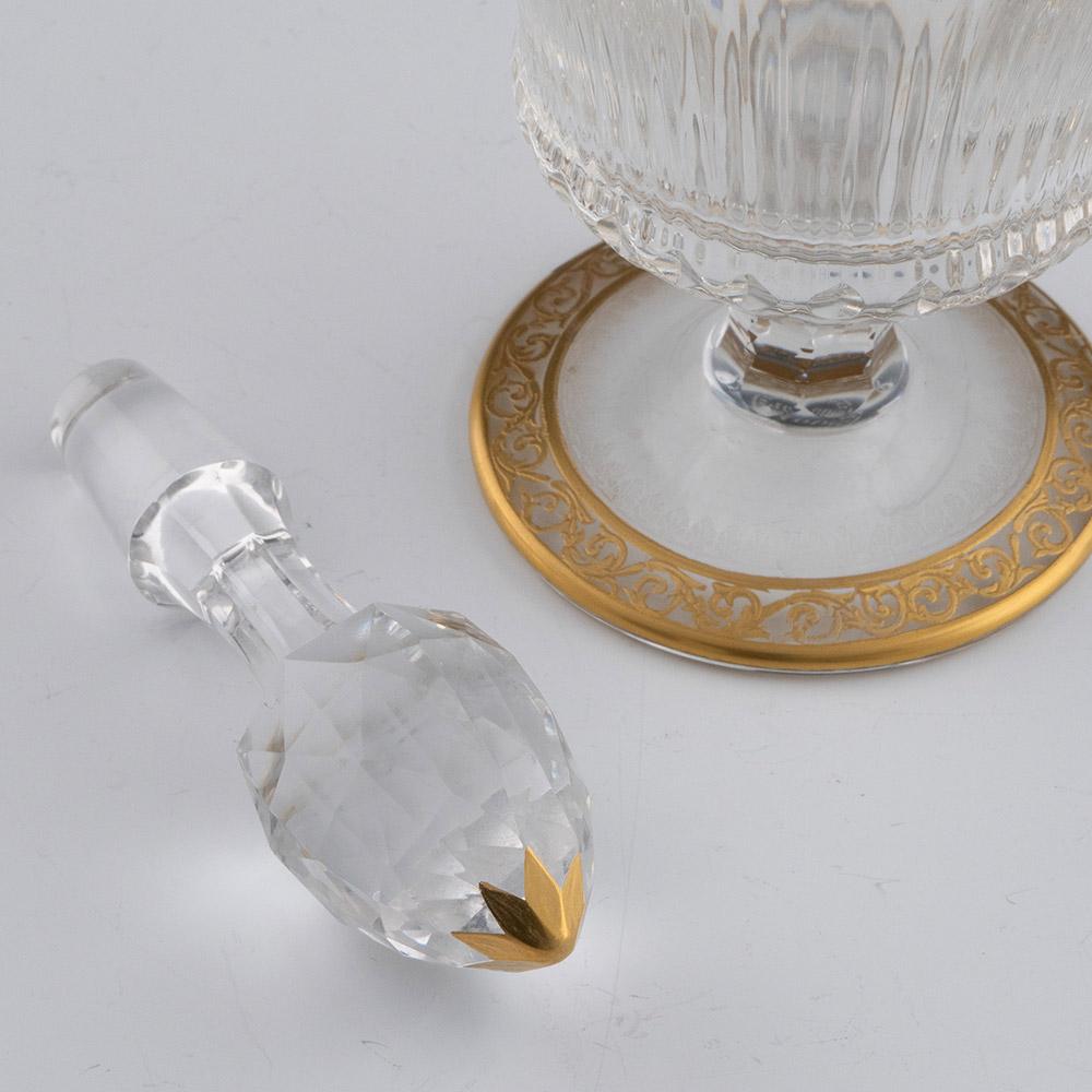Gilded St Louis Claret Jug Callot Pattern c1930 For Sale 1