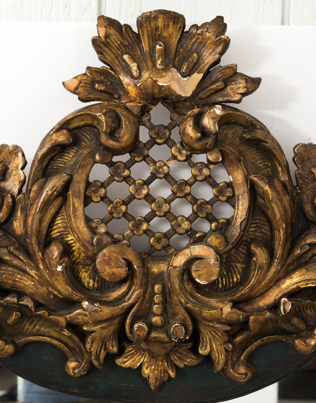 Gilded Venetian Mirror For Sale 2