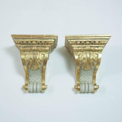 Gilded Wall Brackets