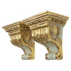 Gilded Wall Brackets