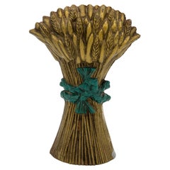 Gilded Wheat Sheaf Doorstop