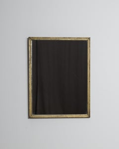Gilded Wood and Glass Wall Mirror, Antique French Design, 1900-1909