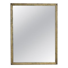 Gilded Wood and Glass Wall Mirror, Antique French Design, 1900-1909