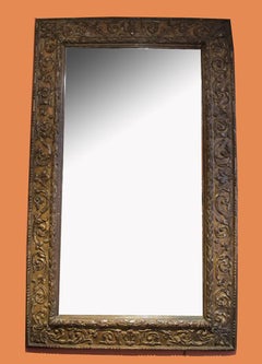 Gilded Wood Italian Mirror