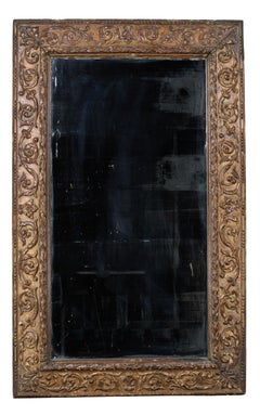 Gilded Wood Italian Mirror