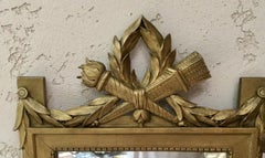 Gilded Wood Mirror Style Louis XVI, circa 1850