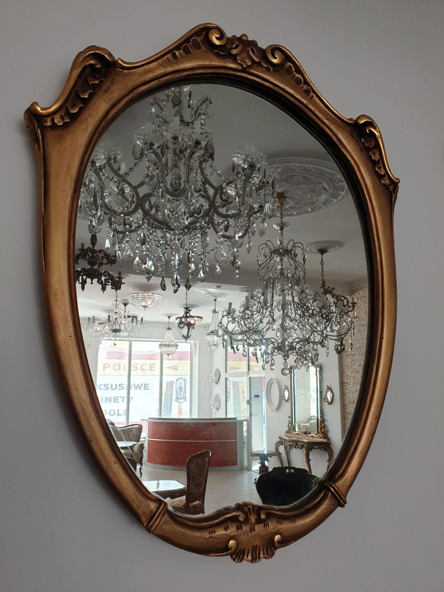 Gilded Wood Rococo Revival Style Mirror, 20th Century In Good Condition For Sale In Liverpool, GB