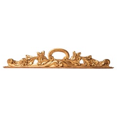 Gilded Wooden Double Cornice