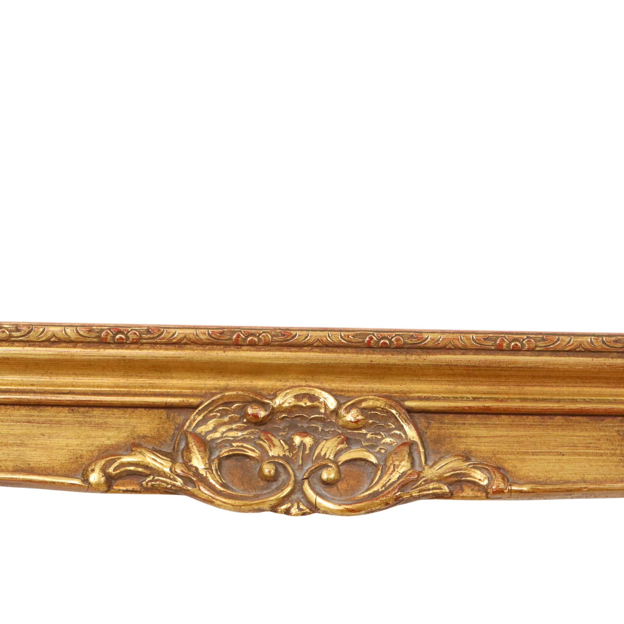 Gilded Wooden Frame Baroque Style Classic Frame 70x60cm For Sale 2