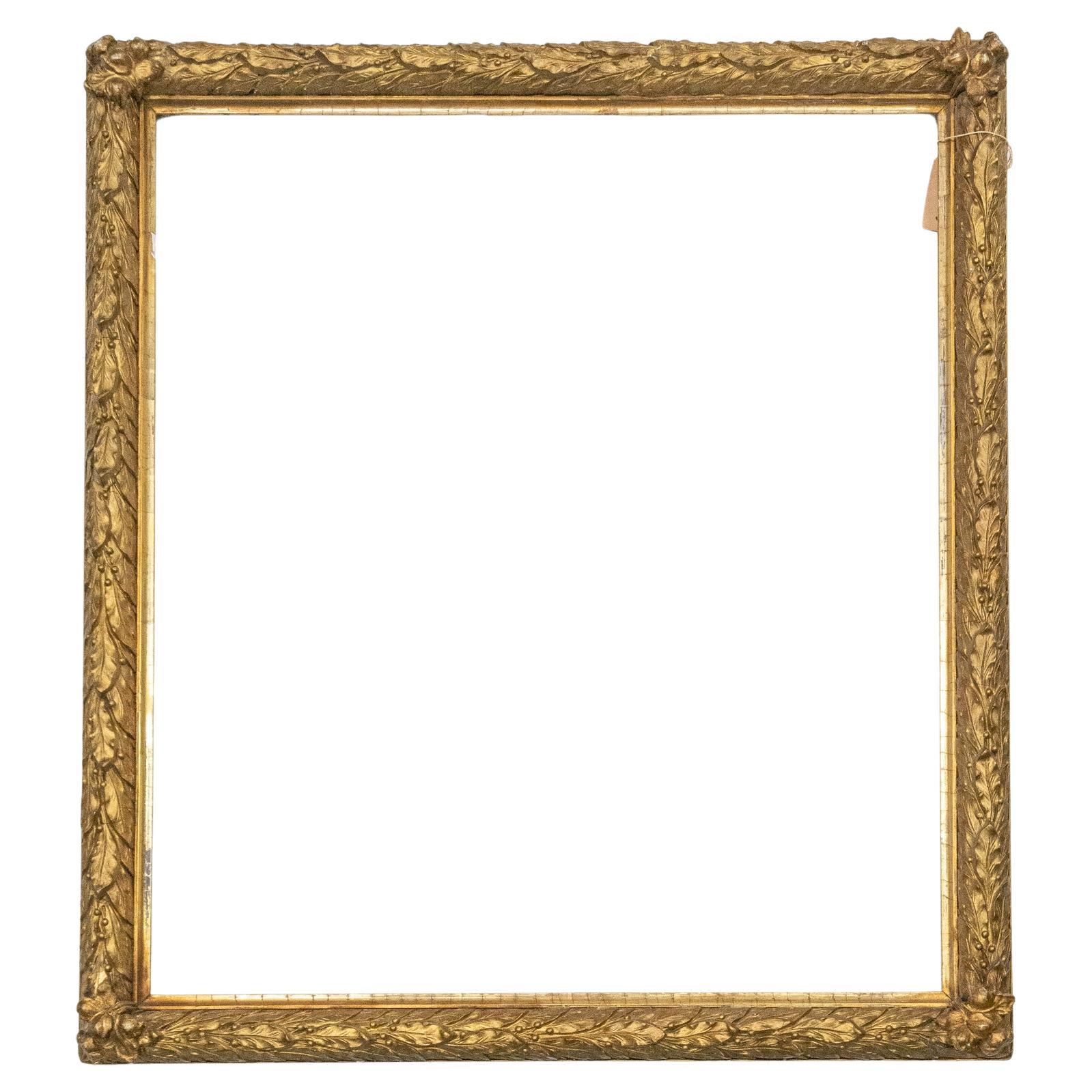 Gilded Wooden Gilded Picture Frame 