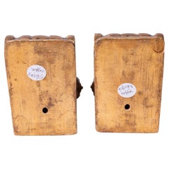 Gilded Wooden Shelves