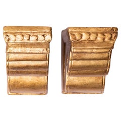 Gilded Wooden Shelves